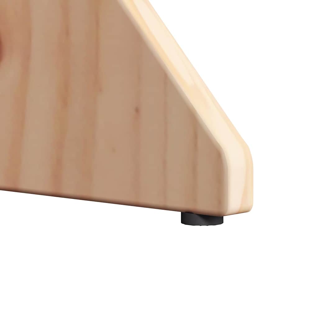 Couchtisch 2 pcs Natur 46 x 46 x 47 cm Massivholz Kiefer